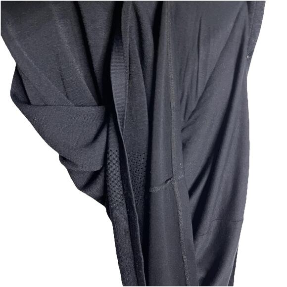 Lane Bryant Dress Black Knit Textured Design Deep V-Neck Classic‎ Size 14/16 - Picture 6 of 8